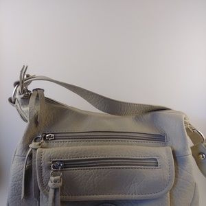 Carryland Cream Colored Shoulder Bag